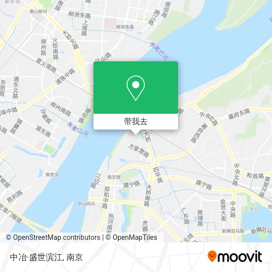 中冶·盛世滨江地图