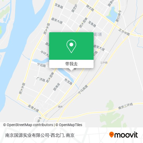 南京国源实业有限公司-西北门地图