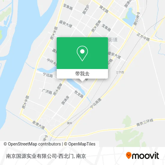 南京国源实业有限公司-西北门地图