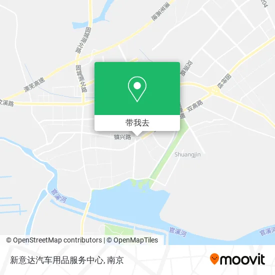 新意达汽车用品服务中心地图