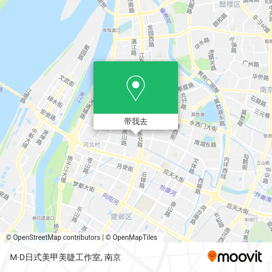 M·D日式美甲美睫工作室地图