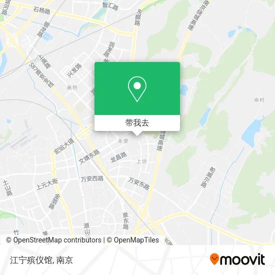 江宁殡仪馆地图