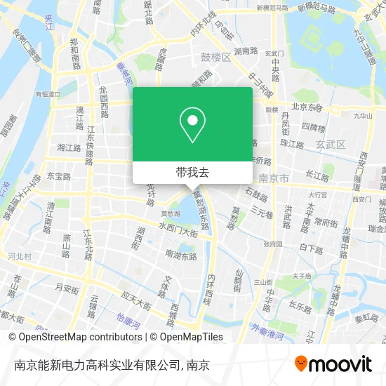 南京能新电力高科实业有限公司地图