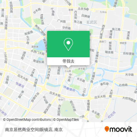 南京居然商业空间|眼镜店地图