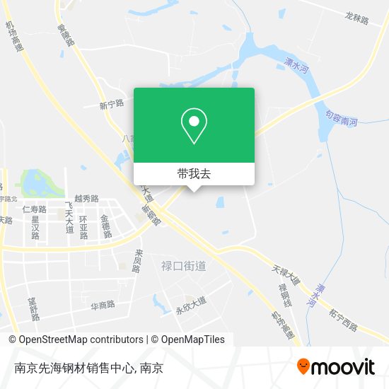 南京先海钢材销售中心地图