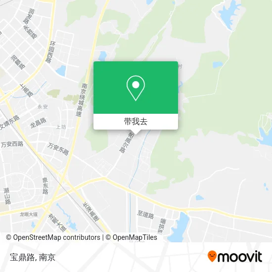 宝鼎路地图