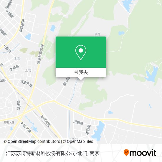 江苏苏博特新材料股份有限公司-北门地图