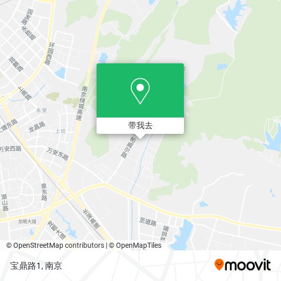 宝鼎路1地图