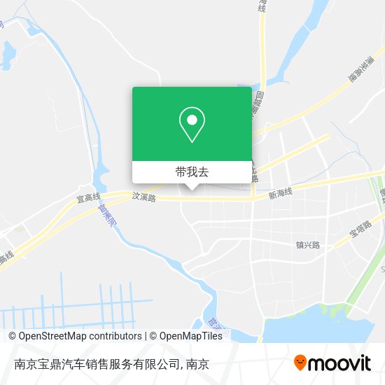 南京宝鼎汽车销售服务有限公司地图