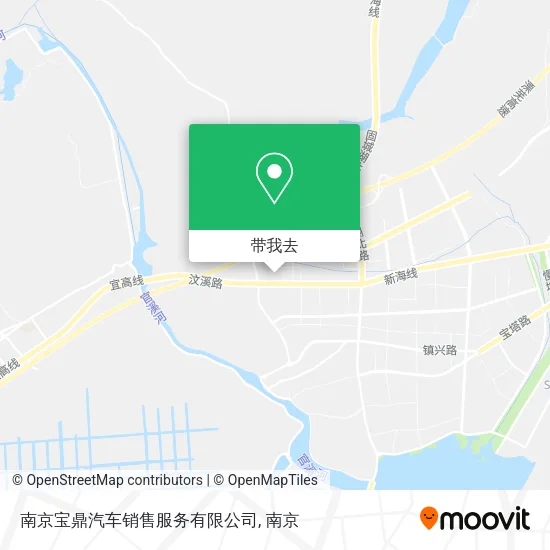 南京宝鼎汽车销售服务有限公司地图