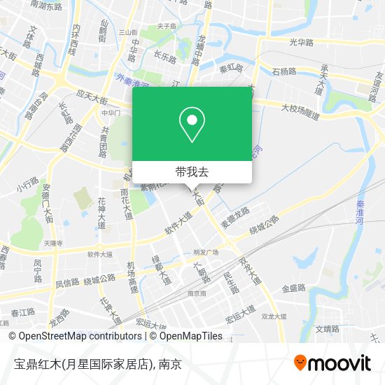 宝鼎红木(月星国际家居店)地图