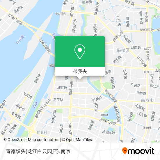青露馒头(龙江白云园店)地图