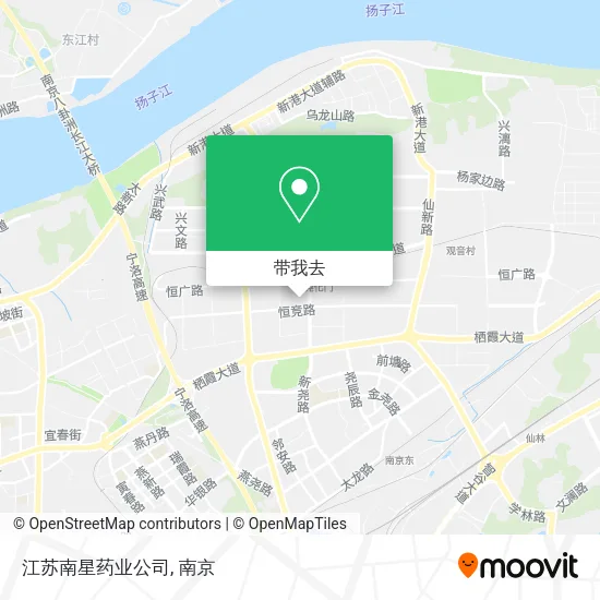 江苏南星药业公司地图