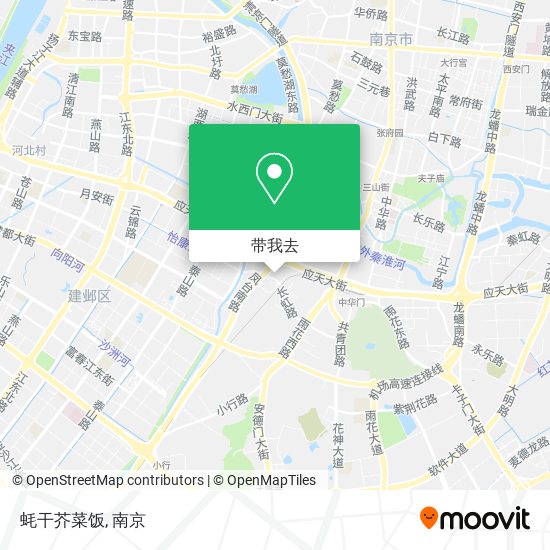 蚝干芥菜饭地图