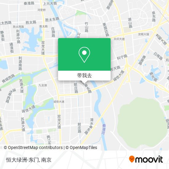恒大绿洲-东门地图