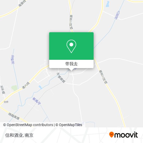 信和酒业地图