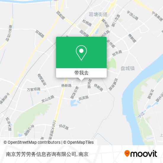 南京芳芳劳务信息咨询有限公司地图
