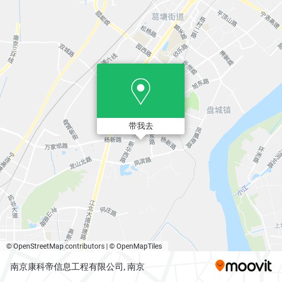 南京康科帝信息工程有限公司地图