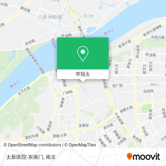 太新医院-东南门地图