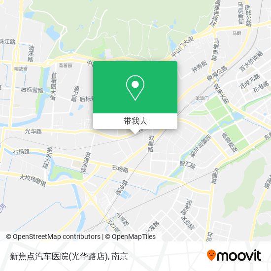 新焦点汽车医院(光华路店)地图