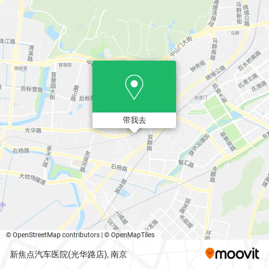 新焦点汽车医院(光华路店)地图
