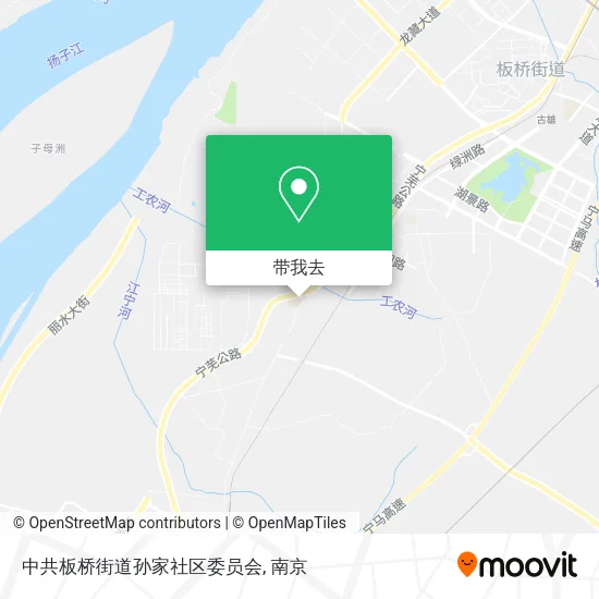 中共板桥街道孙家社区委员会地图