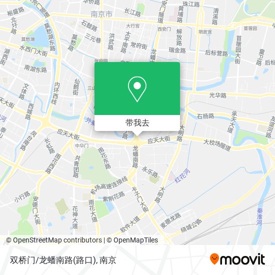双桥门/龙蟠南路(路口)地图