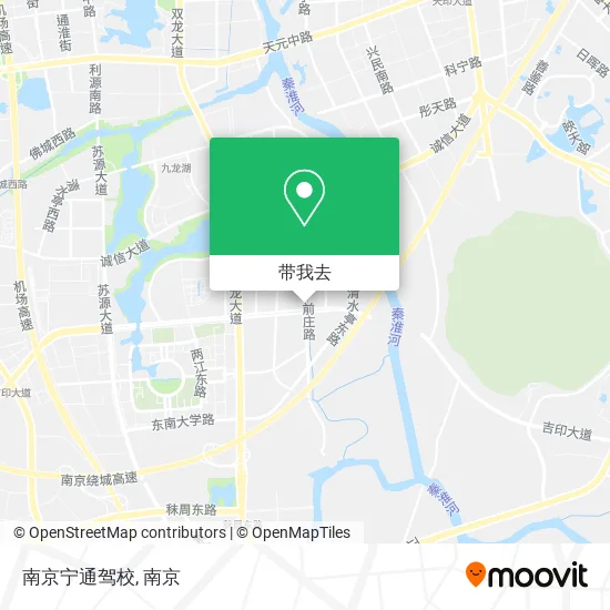南京宁通驾校地图