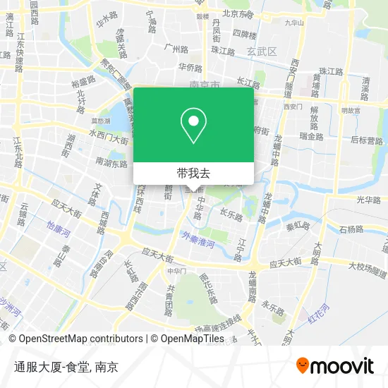 通服大厦-食堂地图