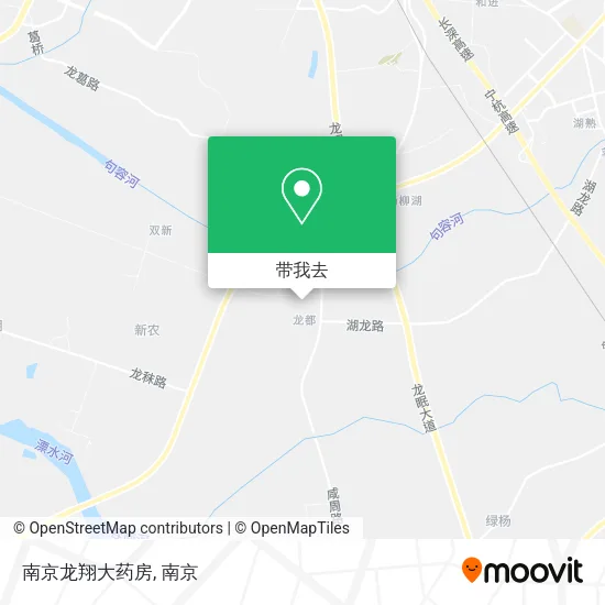 南京龙翔大药房地图