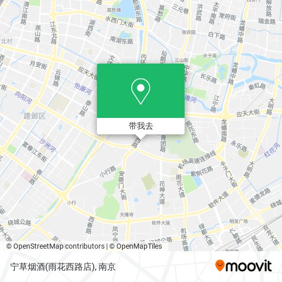 宁草烟酒(雨花西路店)地图