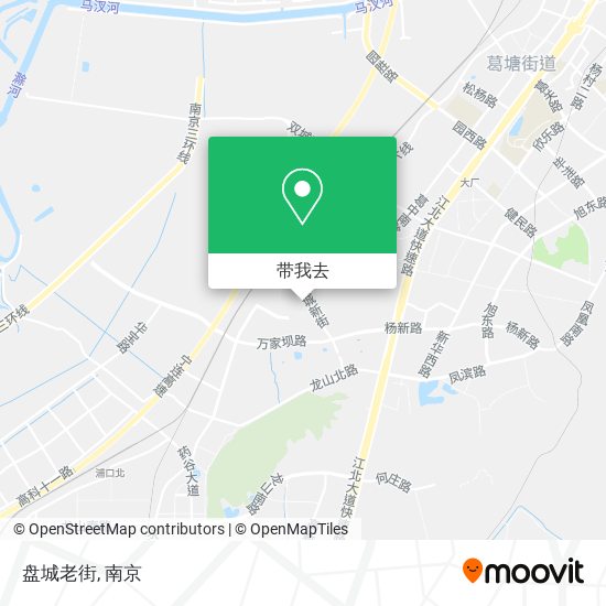 盘城老街地图