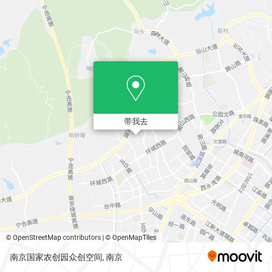南京国家农创园众创空间地图