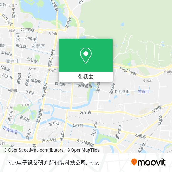 南京电子设备研究所包装科技公司地图