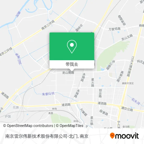 南京雷尔伟新技术股份有限公司-北门地图