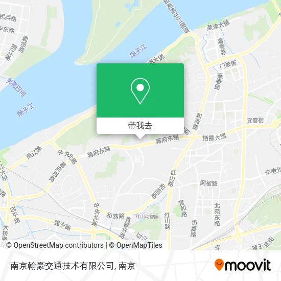 南京翰豪交通技术有限公司地图