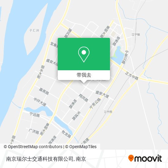 南京瑞尔士交通科技有限公司地图