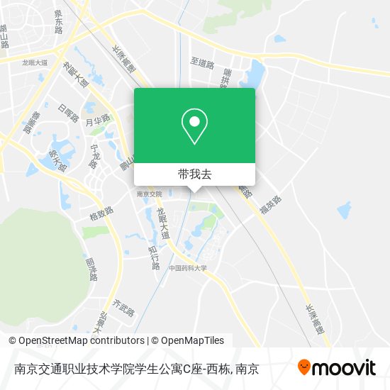 南京交通职业技术学院学生公寓C座-西栋地图