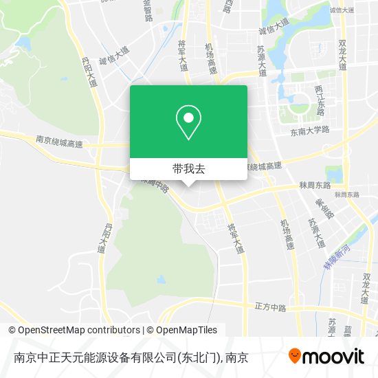 南京中正天元能源设备有限公司(东北门)地图