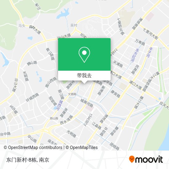 东门新村-8栋地图