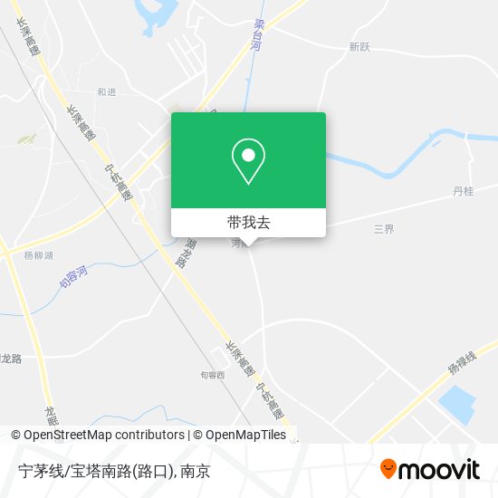 宁茅线/宝塔南路(路口)地图