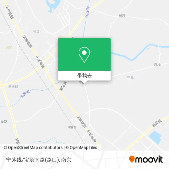 宁茅线/宝塔南路(路口)地图