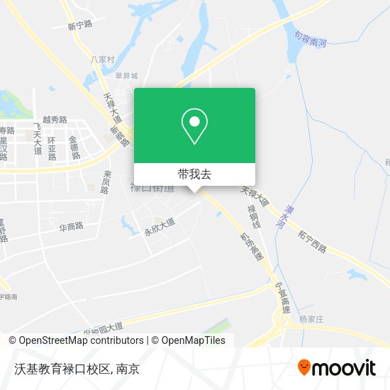 沃基教育禄口校区地图
