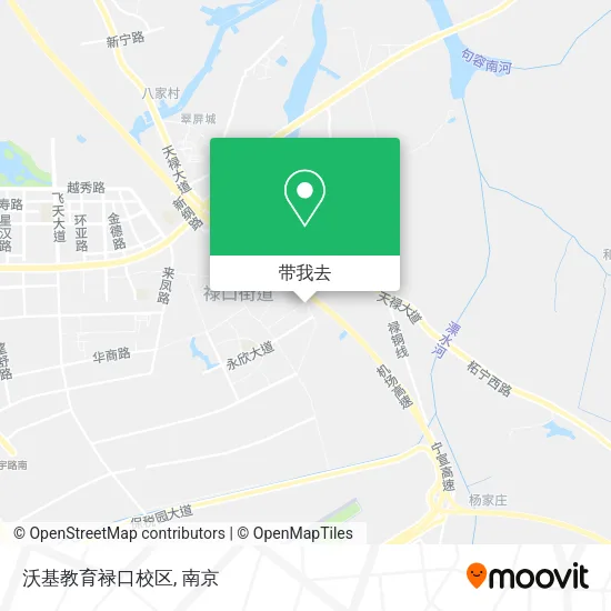 沃基教育禄口校区地图