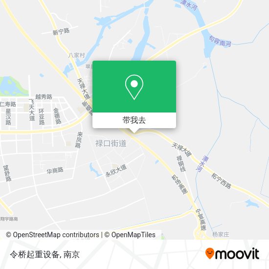 令桥起重设备地图