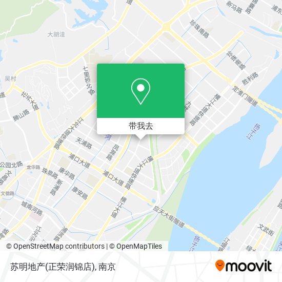 苏明地产(正荣润锦店)地图