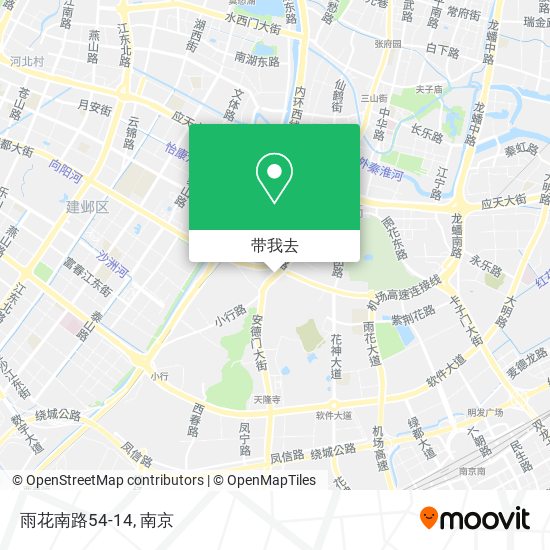 雨花南路54-14地图