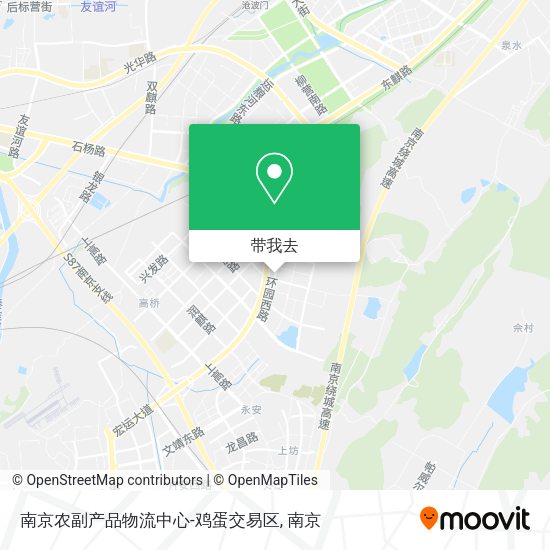 南京农副产品物流中心-鸡蛋交易区地图