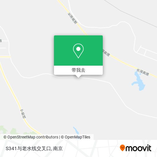 S341与老水线交叉口地图