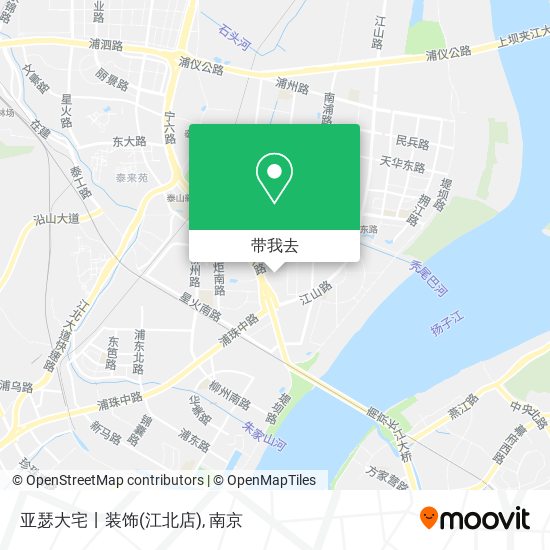亚瑟大宅丨装饰(江北店)地图